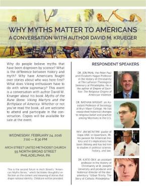 Myth Matter flyer